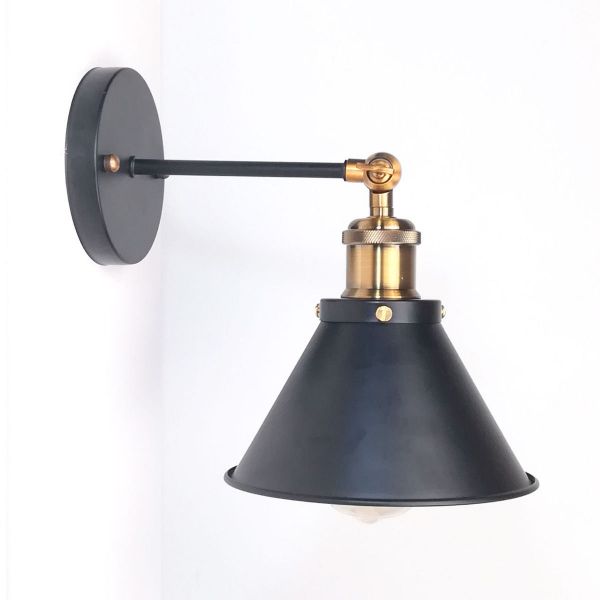 antik-fali-lampa-matt-fekete-antik-sargarez-szin-kis-buraval