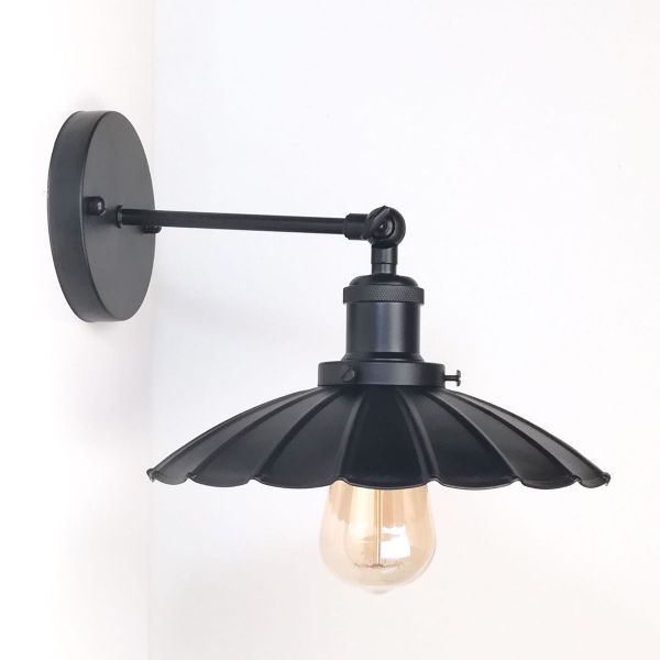 antik-fali-lampa-matt-fekete-szin-olvaso-buraval