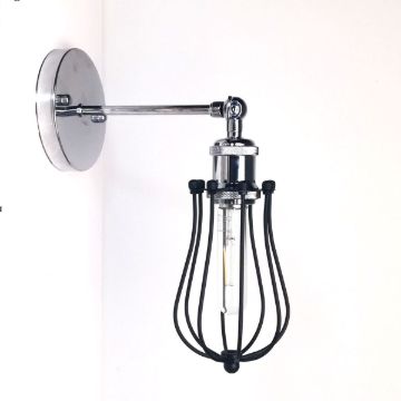 antik-fali-lampa-fenyes-krom-szin-csepp-alaku-raccsal