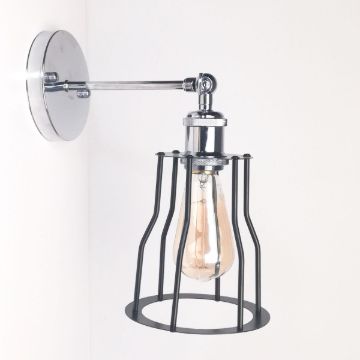 antik-fali-lampa-fenyes-krom-szin-csepp-alaku-raccsal