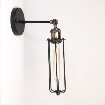 antik-fali-lampa-matt-fekete-antik-bronz-szin-csepp-alaku-raccsal