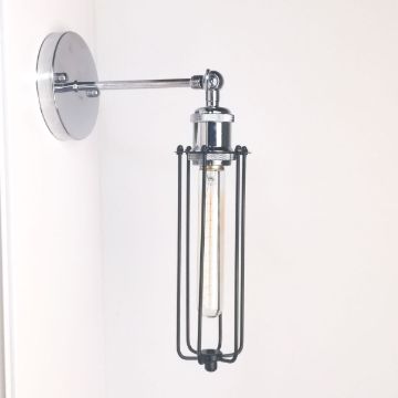 antik-fali-lampa-fenyes-krom-szin-csepp-alaku-raccsal