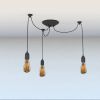 poklampa-3-agu-bakelit-foglalattal-textil-vezetekkel