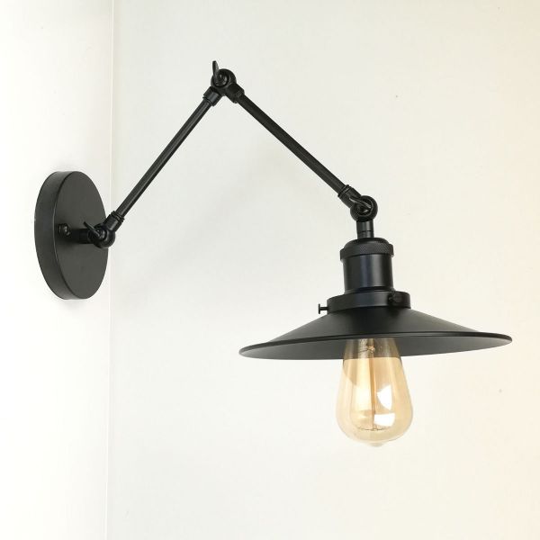 antik-fali-olvaso-lampa-matt-fekete-szin-lapos-buraval