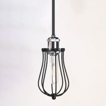 antik-fuggesztek-lampa-matt-fekete-fenyes-krom-szin-csepp-alaku-raccsal