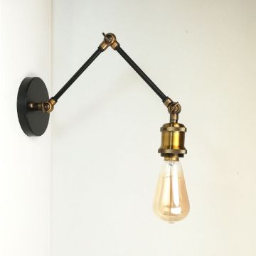 antik-fali-olvaso-lampa-matt-fekete-antik-sargarez-szin