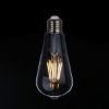 LED filament dekor izzó - ST64 - 6 watt - szabályozható