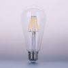 LED Filament dekor izzó - ST64 - 6W - E27 720LM