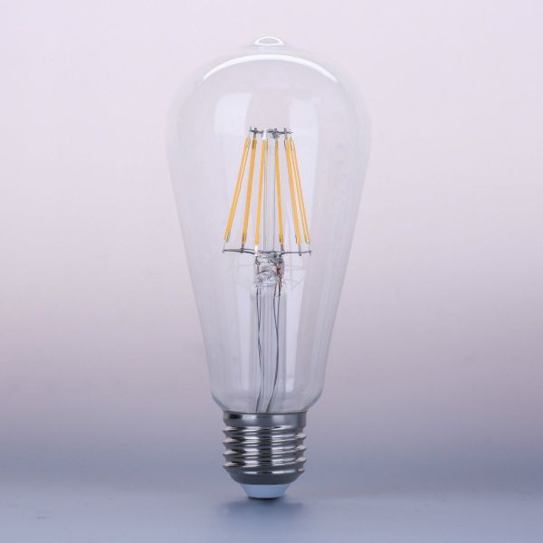 LED Filament dekor izzó - ST64 - 6W - E27 720LM