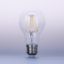 LED Filament dekor izzó - A60 - 4W - E27 - meleg fehér
