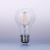 LED Filament dekor izzó - A60 - 4W - E27 - meleg fehér