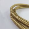 Bronz textil bevonatú vezeték 3x0,75	