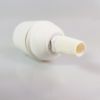 Thermoplastik Foglalat fehér szín E27
