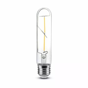 Filment dekor izzó - T136 - 2 watt - meleg fehér