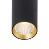 MAVRO DIMM függö lámpa fekete/aranysárga 230V LED 12W 38° 3000K