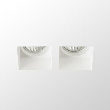 QUO SQ II süllyesztett lámpa  gipsz 230V LED GU10 2x8W