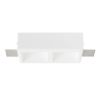 QUO SQ II süllyesztett lámpa  gipsz 230V LED GU10 2x8W