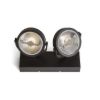 KELLY LED II DIMM fali lámpa fekete 230V LED 2x12W 24° 3000K