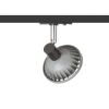 TRICA egyfázisú áramkörös sínre fekete 230V LED GU10 12W