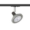 TRICA egyfázisú áramkörös sínre fekete 230V LED GU10 12W