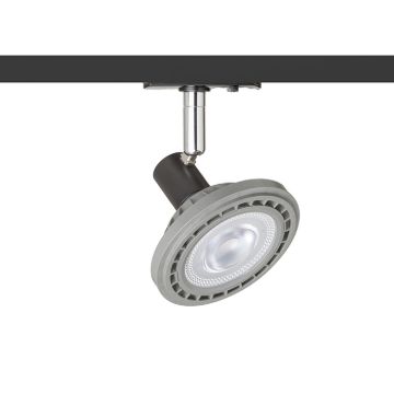 TRICA egyfázisú áramkörös sínre fekete 230V LED GU10 12W