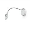 FLAP fali lámpa króm 230V LED 4.2W 120° 3000K