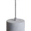 BURTON függő lámpa  beton 230V LED E27 11W