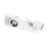 KENNY II felületre szerelhető fehér/fekete  230V LED GU10 2x8W