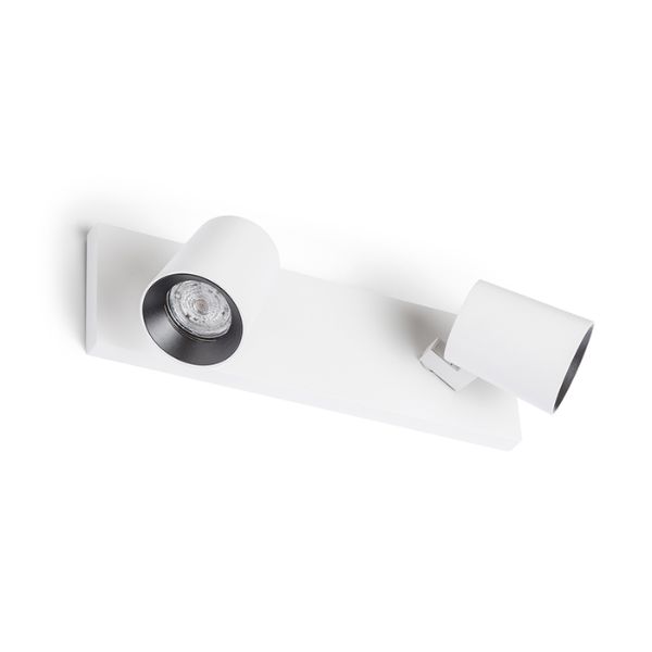 KENNY II felületre szerelhető fehér/fekete  230V LED GU10 2x8W