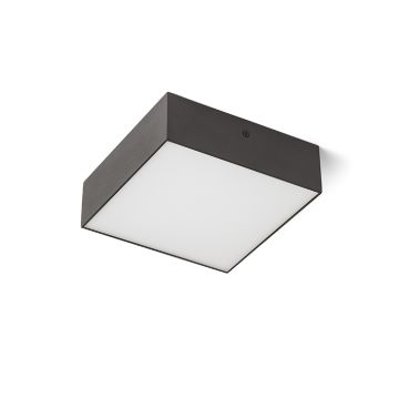 LARISA SQ 17 mennyezeti lámpa fekete  230V LED 15W  3000K