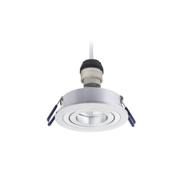 PASADENA GU10 R süllyesztett lámpa  szálcsiszolt alumínium 230V LED GU10 7W