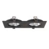 PASADENA G53 SQ II  fekete  230V LED G53 2x15W