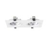 PASADENA G53 SQ II  fehér  230V LED G53 2x15W
