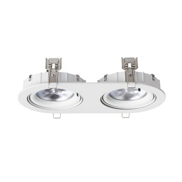 ZIZI II süllyesztett lámpa fehér  230V LED G53 15W