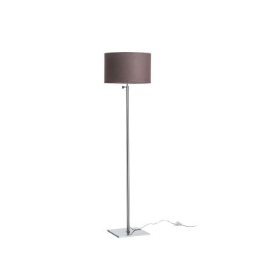 EDIKA állólámpa barna matt nikkel 230V LED E27 15W