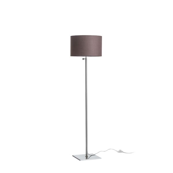 EDIKA állólámpa barna matt nikkel 230V LED E27 15W