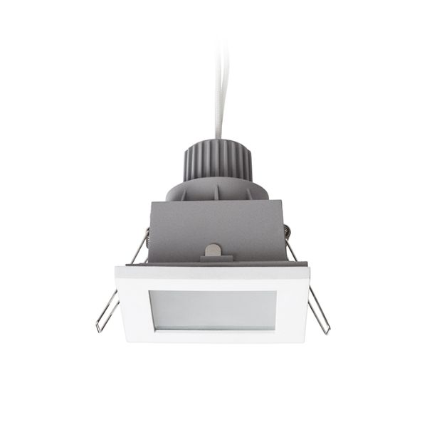 LEROY SQ  fehér  12V GU5,3 35W IP44