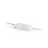 BEND fali ívelt lámpatest  matt nikkel 230V LED E27 15W