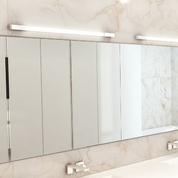 AMENITY 90 fali lámpa króm 230V LED 11W IP44 3000K