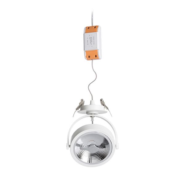 KELLY LED DIMM félsüllyesztett fehér  230V LED 12W 24°  3000K