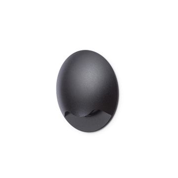 KICK I süllyesztett lámpa fekete 230V LED 3W IP54 3000K