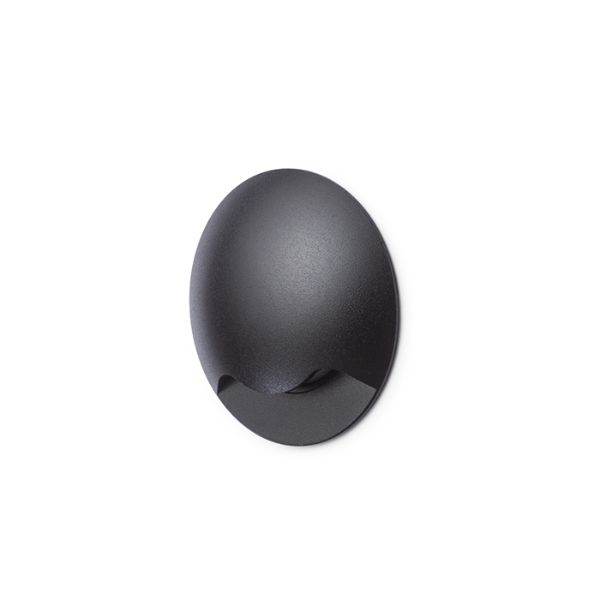 KICK I süllyesztett lámpa fekete 230V LED 3W IP54 3000K