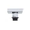 SOLO SQ mennyezeti lámpa alap  króm 230V LED E27 15W