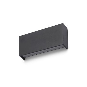 TORINO fali lámpa fekete 230V LED 2x5W IP54 3000K