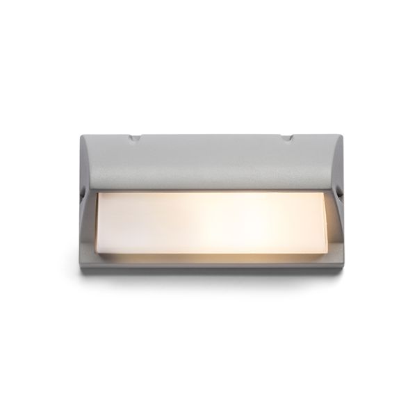 MORA fali lámpa ezüstszürke  230V LED E27 15W IP54