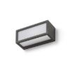 DURANT fali lámpa antracit  230V LED E27 15W IP54