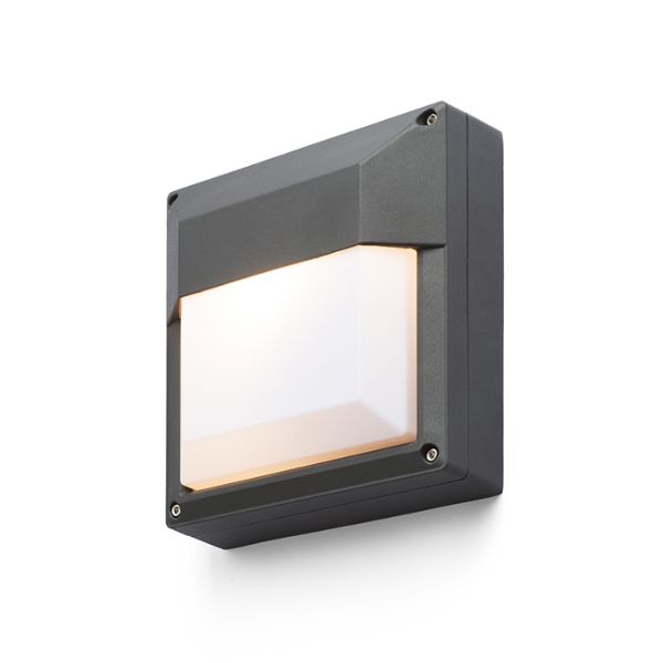 DELTA 215 fali lámpa antracit  230V LED E27 15W IP54
