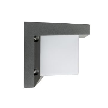 HIDE RC fali lámpa antracit  230V LED E27 15W IP54