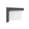 HIDE SQ fali lámpa antracit  230V LED E27 15W IP44