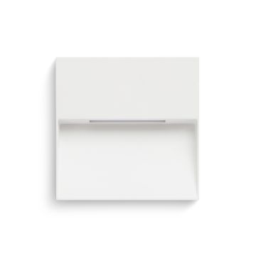 AQILA SQ fali lámpa fehér 230V LED 6W IP54 3000K